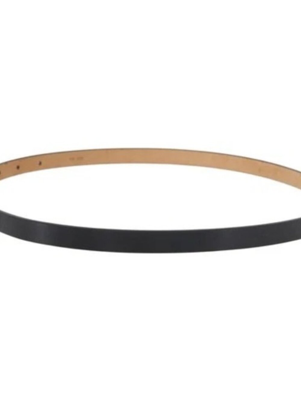 LOUIS VUITTON Ceinture Carre Belt Leather 37"" Black LV Auth ka1715 - Picture 3 of 11